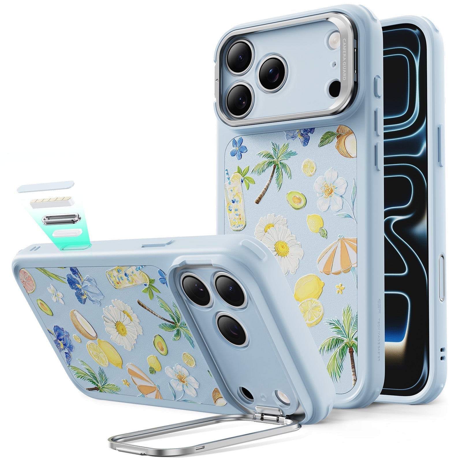 IPhone Magnetic Case Tropical Paradise