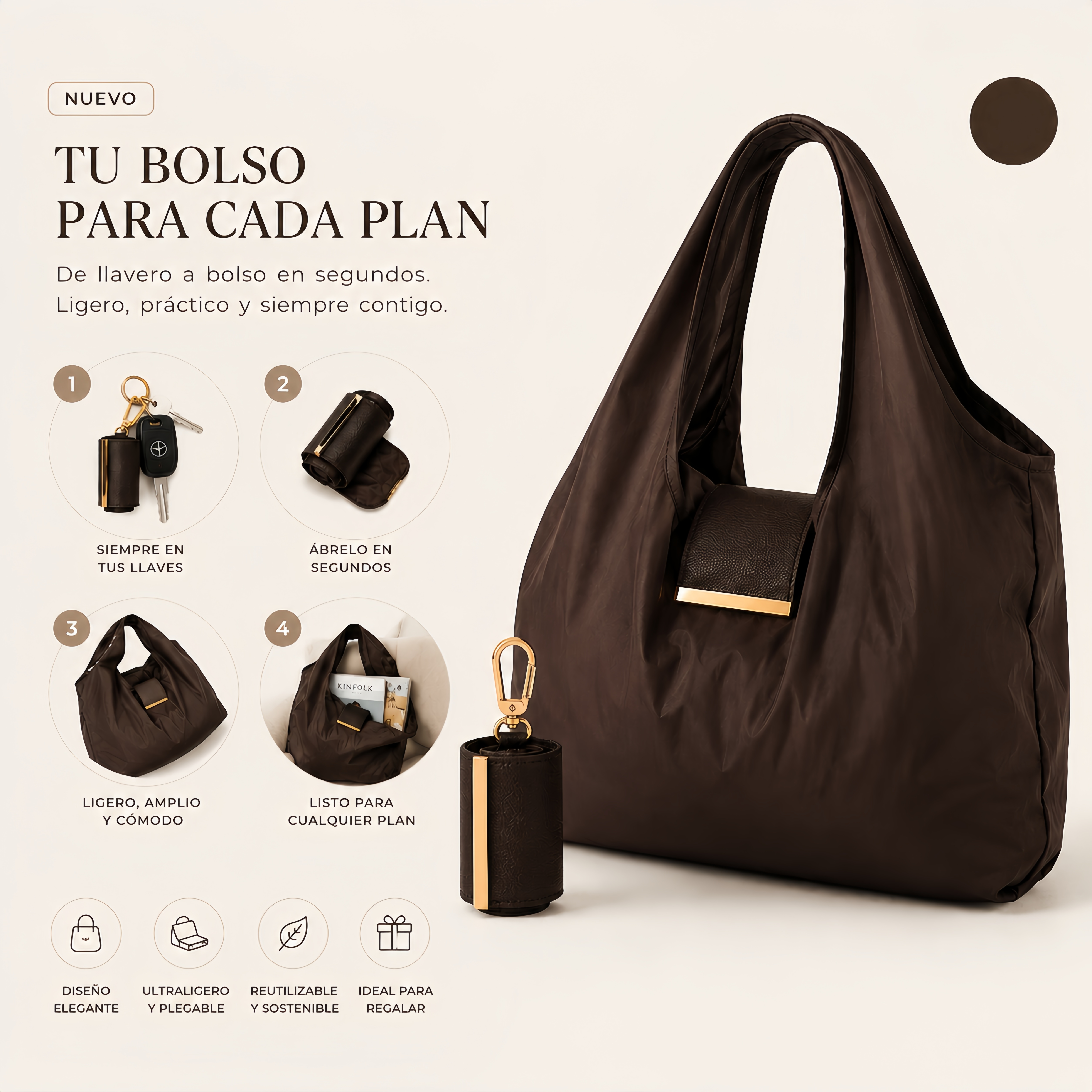BaggkeysTM - The Keychain That TurnsInto a Bag