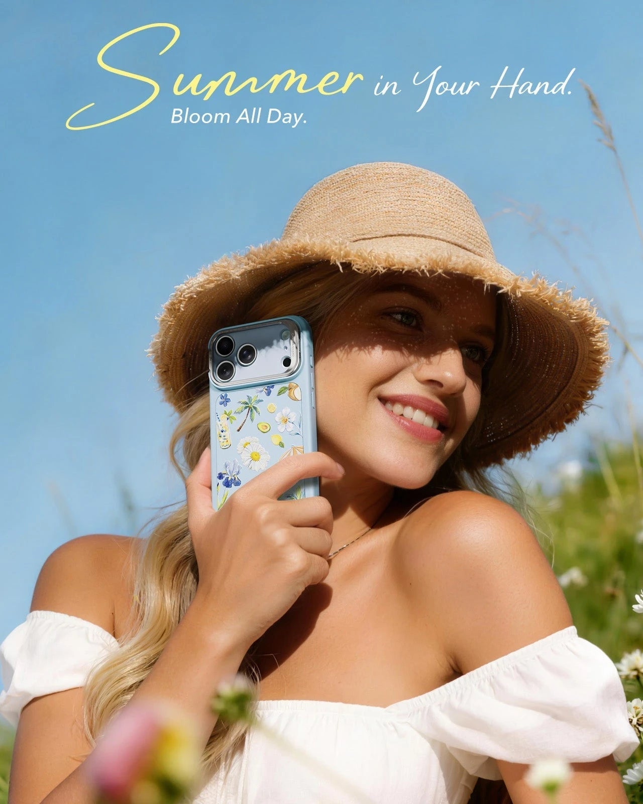 IPhone Magnetic Case Tropical Paradise
