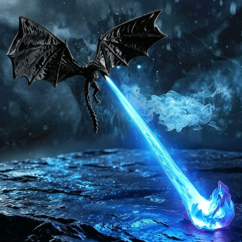 Fire-Breathing Dragon Lamp