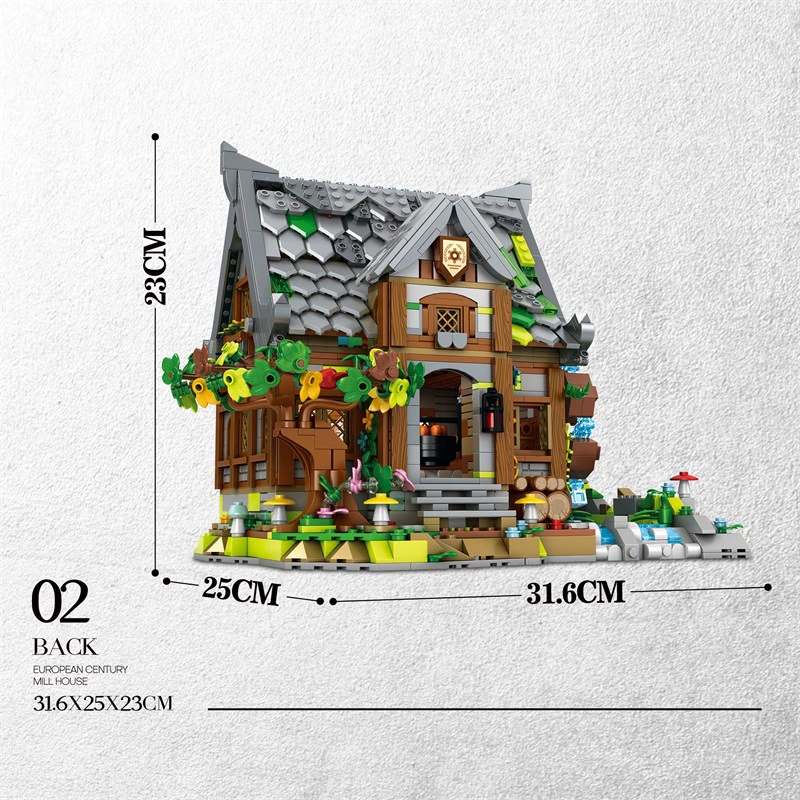 ReoBrix 66045 - Europen Century Mill House