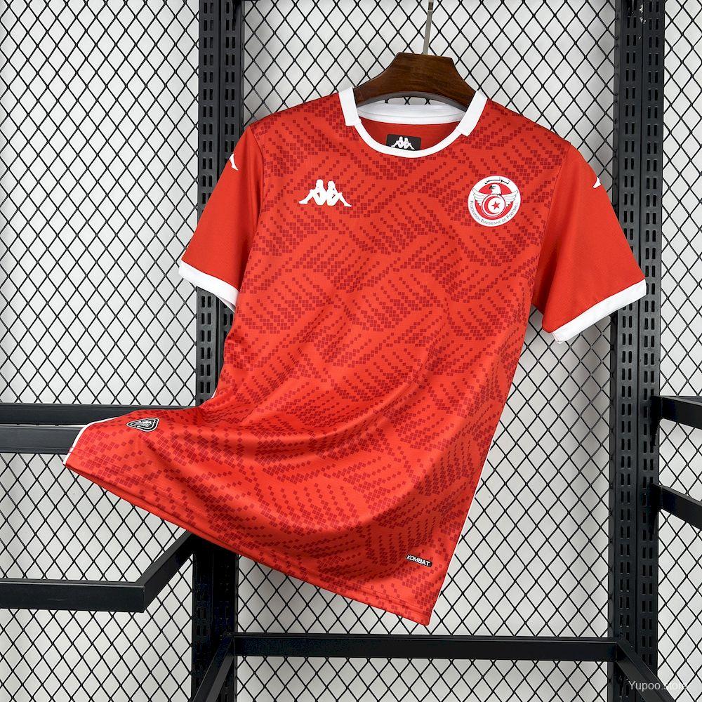 2026 Mens Tunisia World Cup Home Jersey  S-4XL