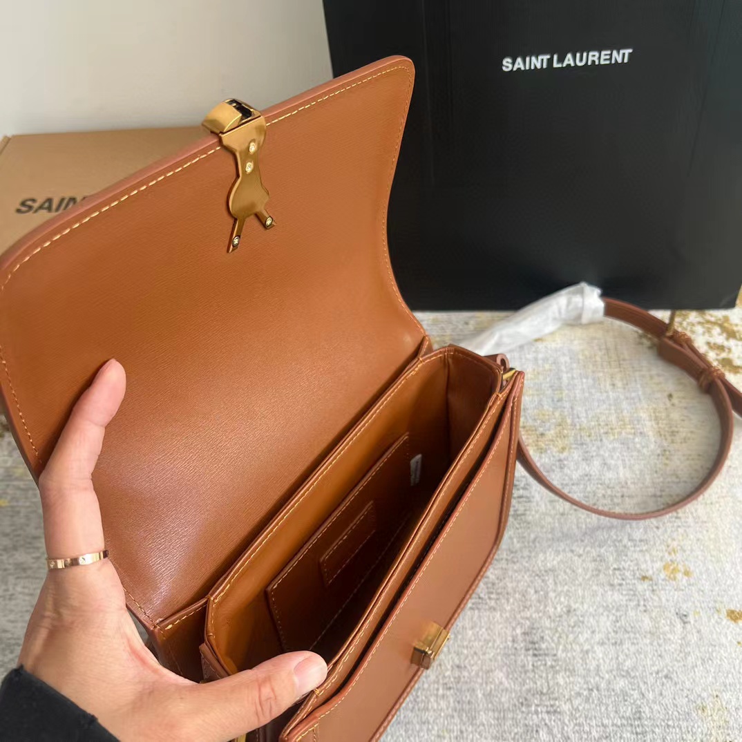 SAINT LAURENT YSL Medium Solferino Satchel Bag