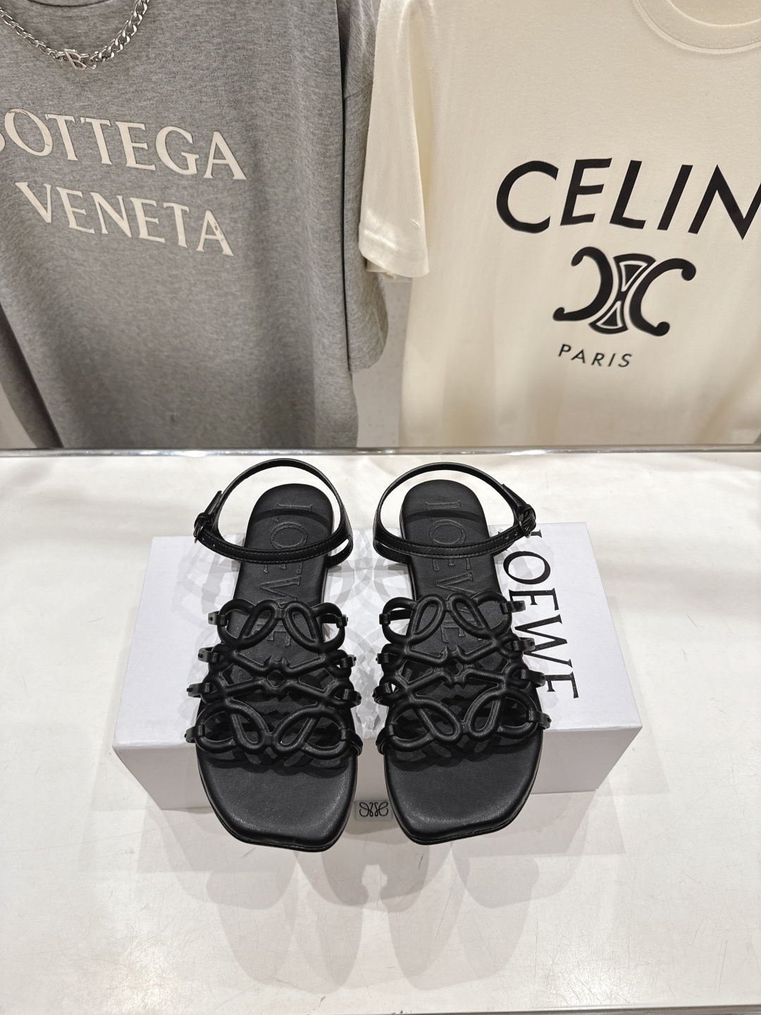 Loewe Petal Anagram Sandal