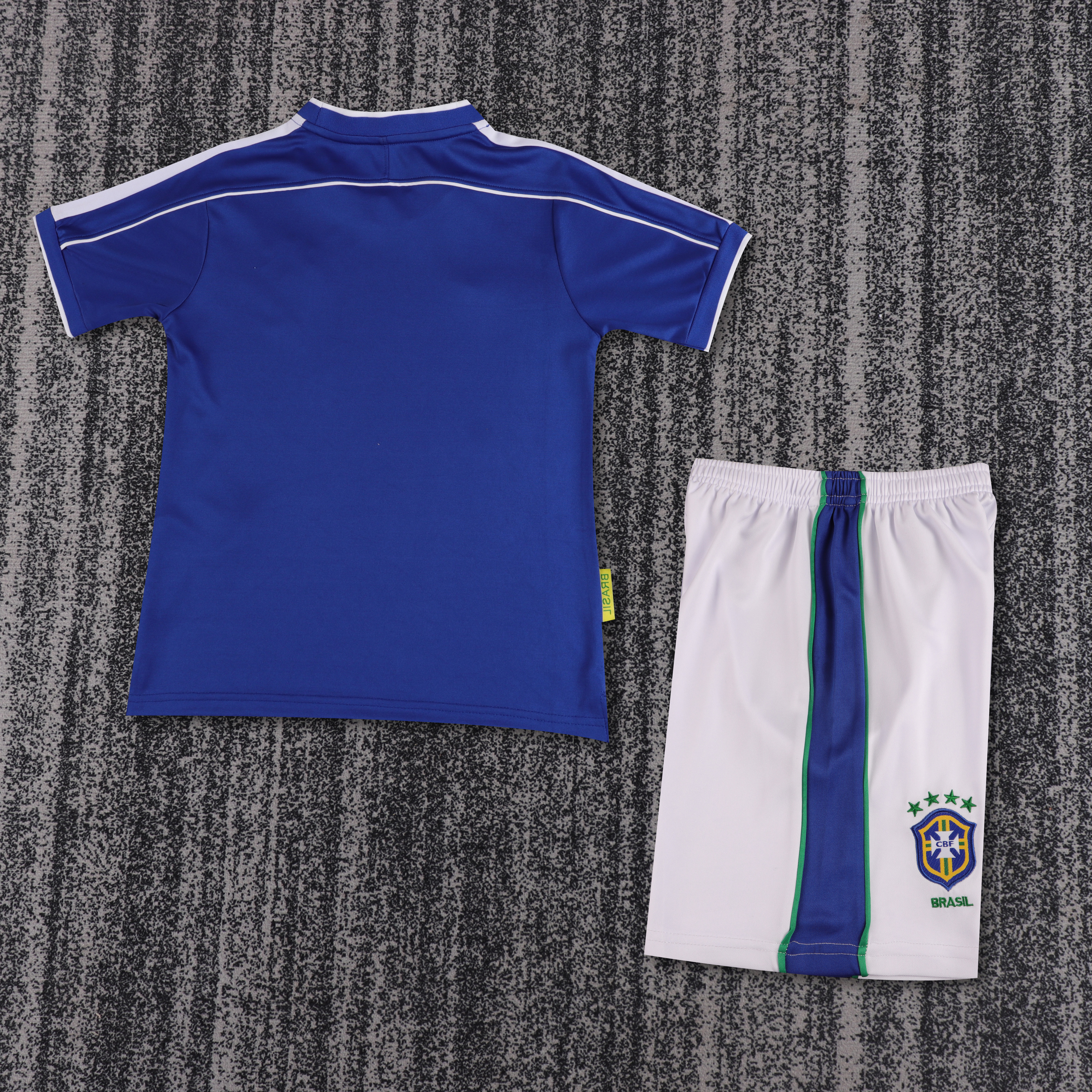 Kids Retro Brasil 1998 Away 16-28