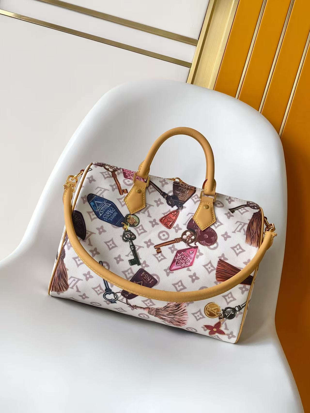 Louis Vuitton Speedy Soft 30 Monogram Boho handbag
