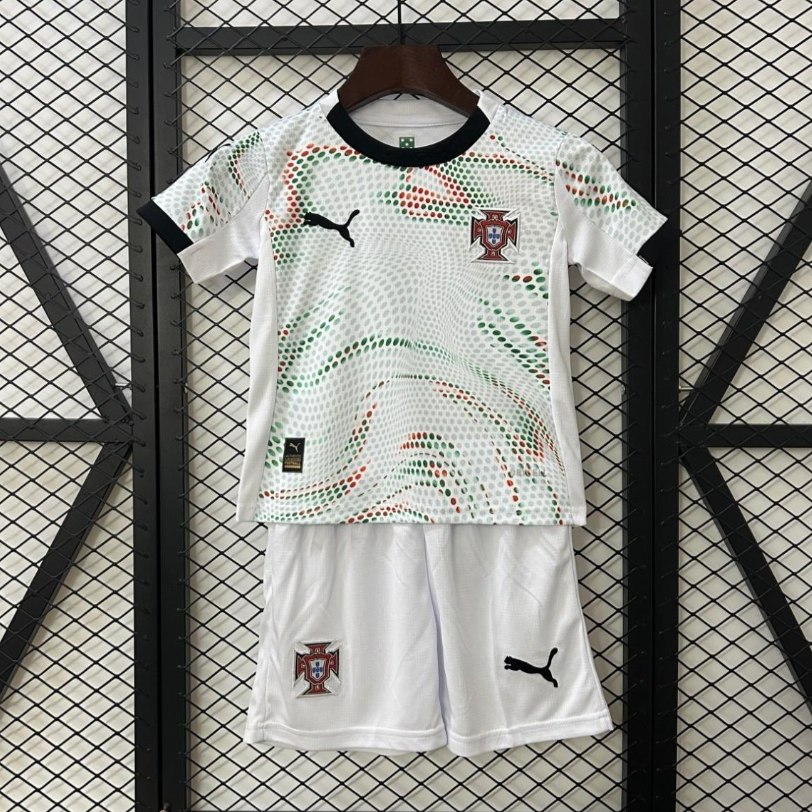 2025 Kids Portugal Away Jersey 16-28
