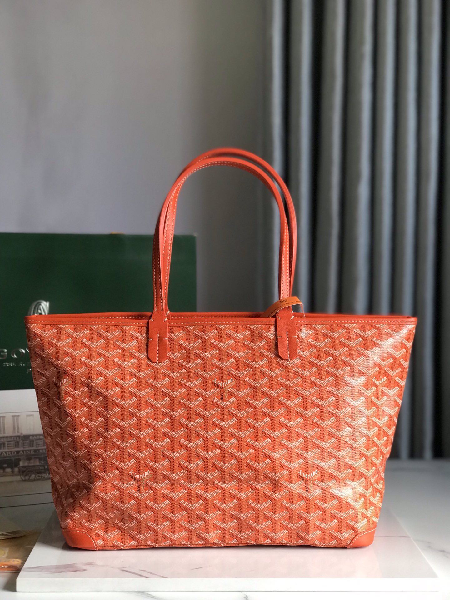 Goyard Saint Louis Artois PM Bag in Orange