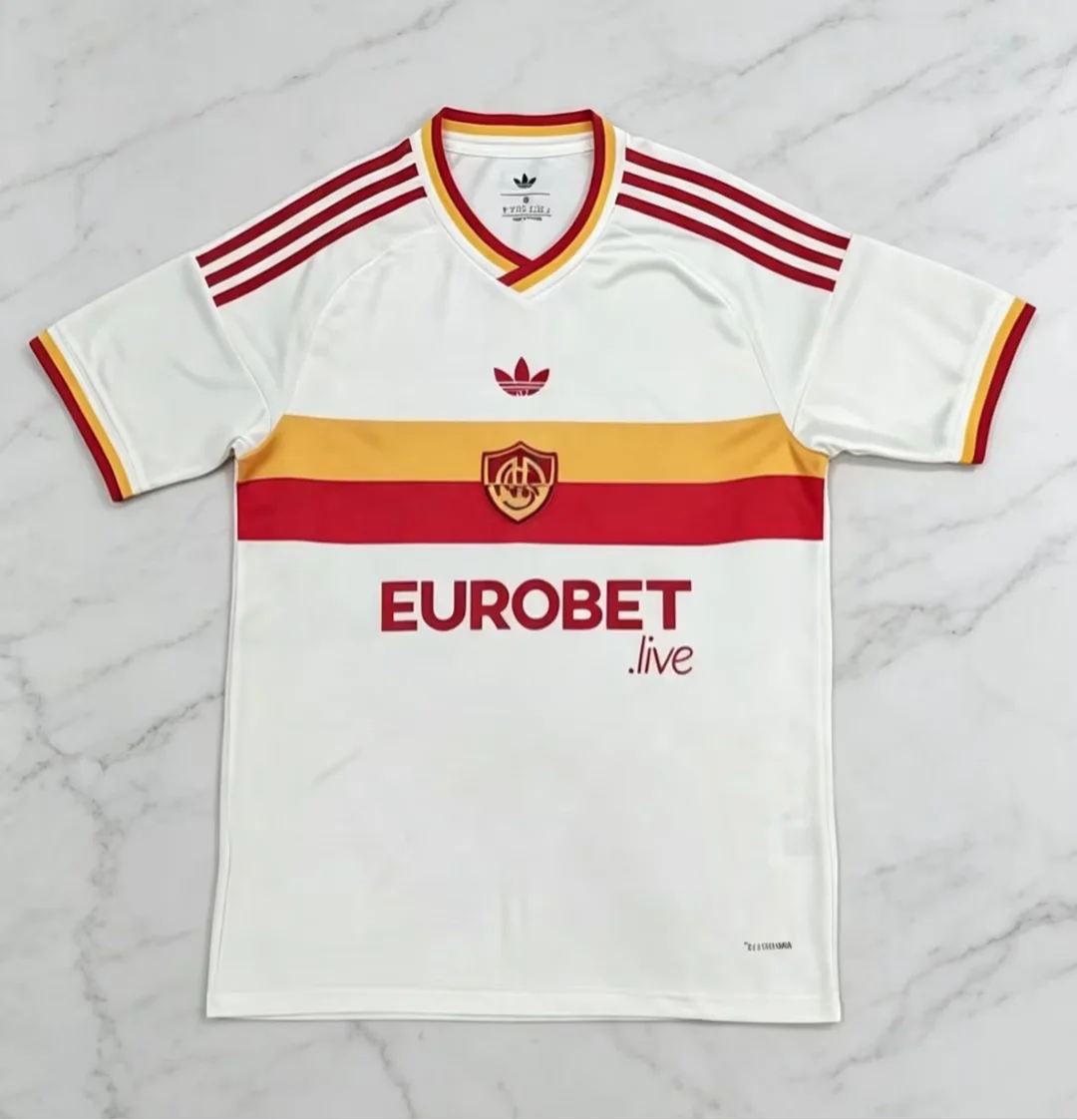 2026/2027 AS Roma Home White Football Shirt 1:1 Thai Quality