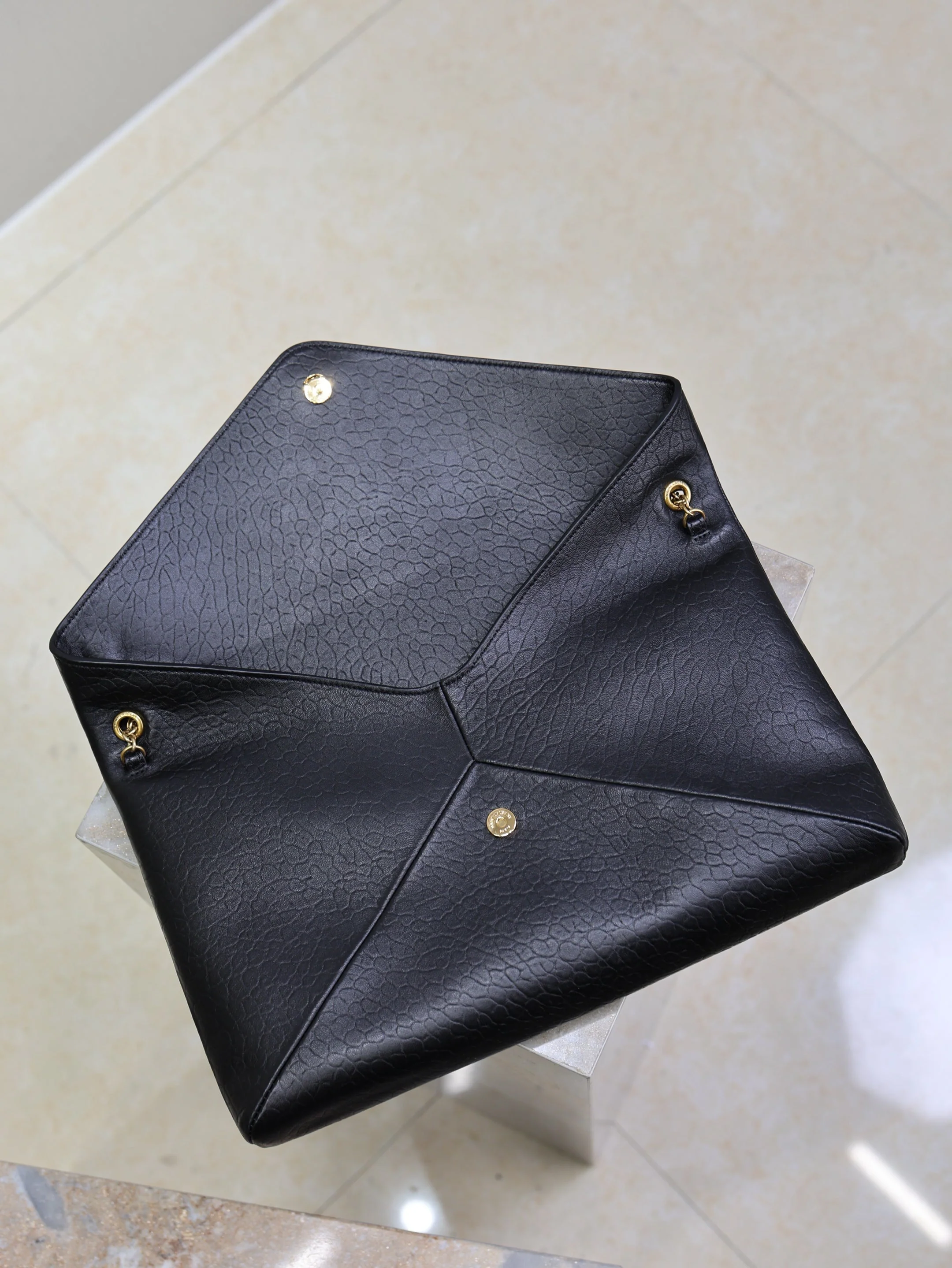 Prada Cassandre XXL Bag 35cm Black Lambskin GHW