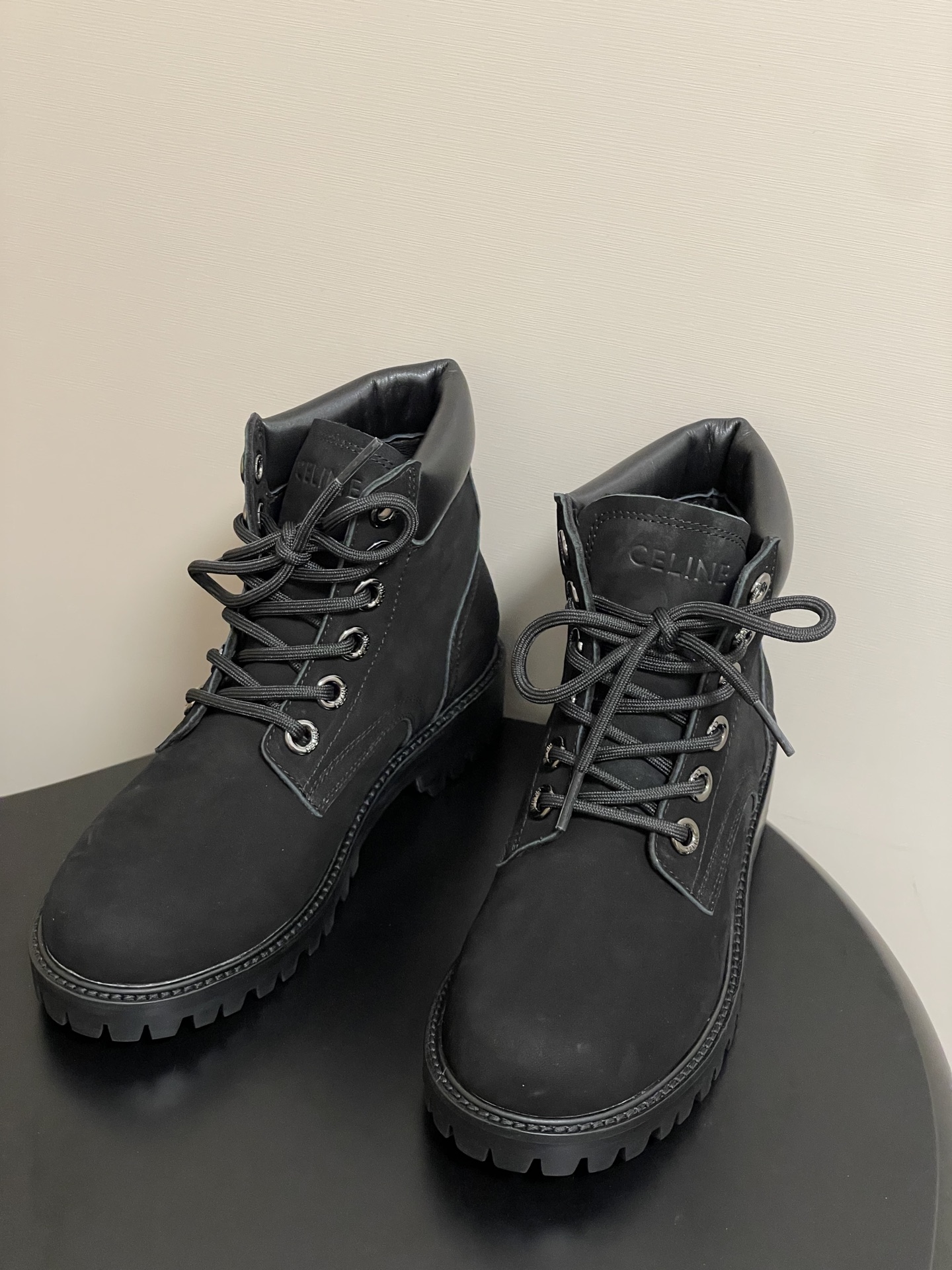 Celine Men's Leather Boots
