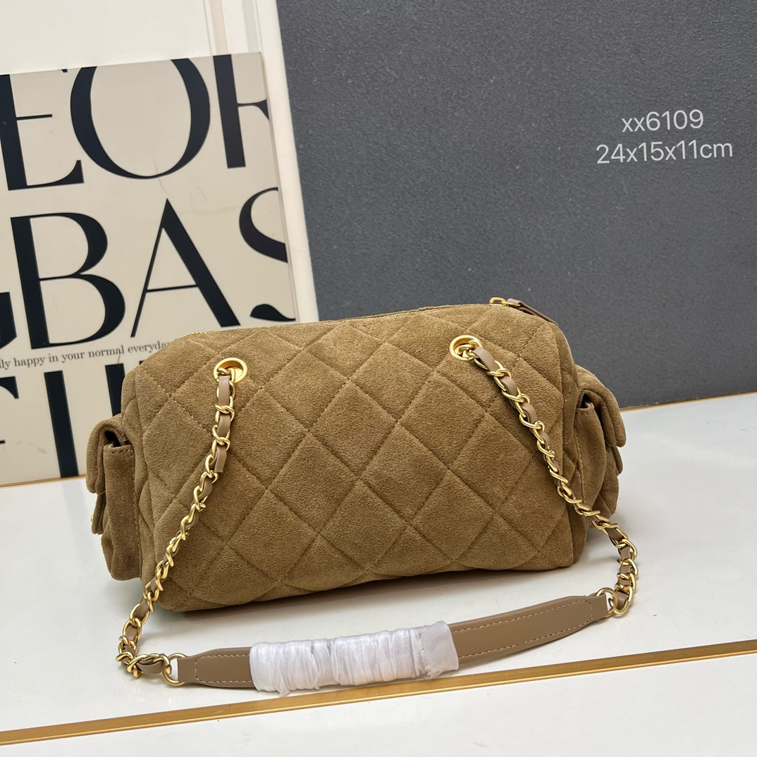 CHANEL bowling bag
