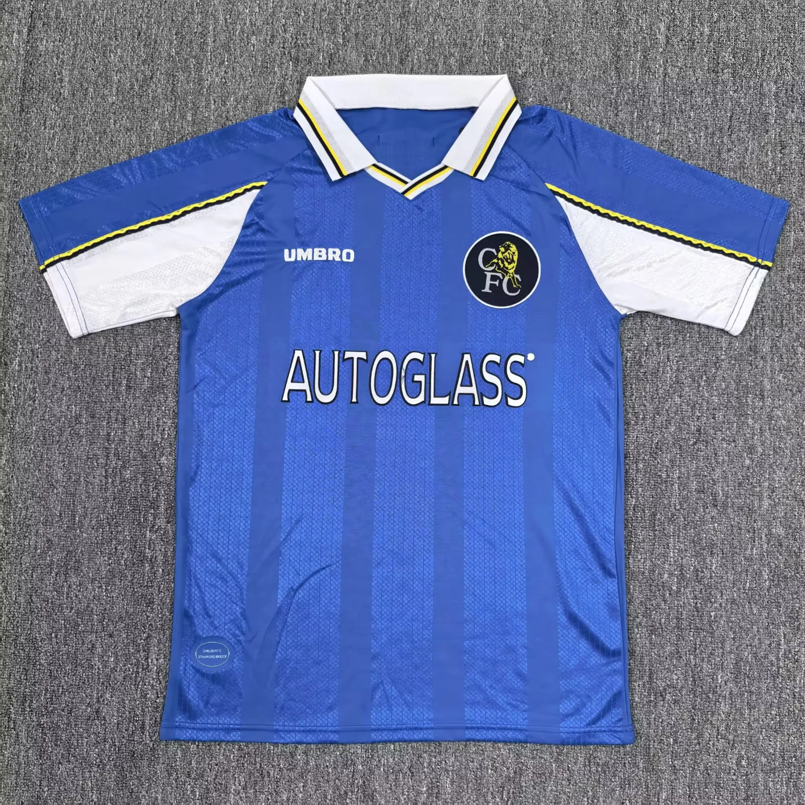 1997/99 Retro Chelsea Home Blue Soccer Jersey 1:1 Thai Quality