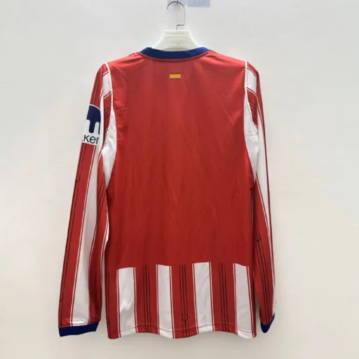 Atletico Madrid Home Long Sleeves Jersey Fan Version 26/27