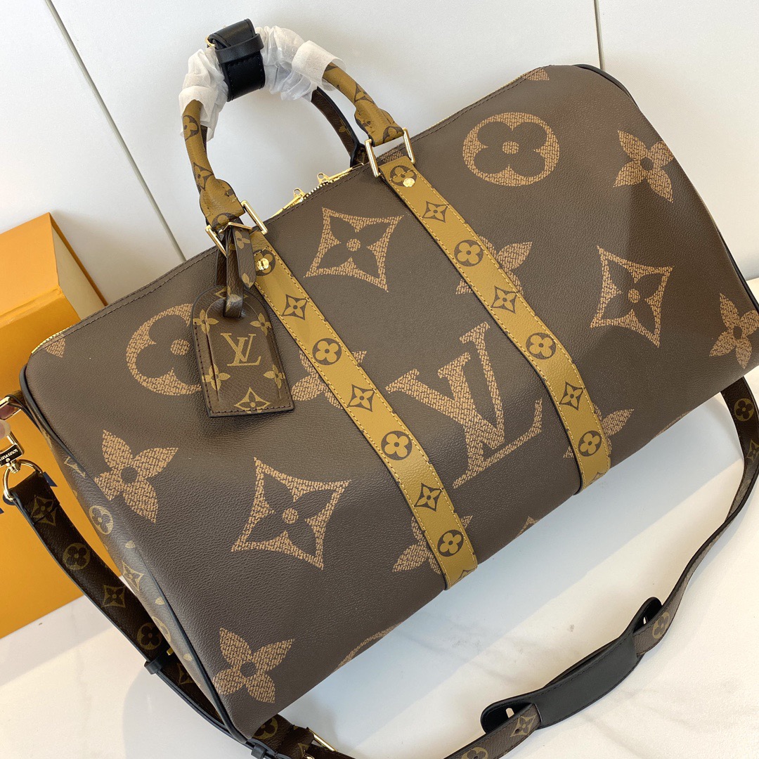 Louis Vuitton LV Keepall Bandouliere 45 Travel Bag