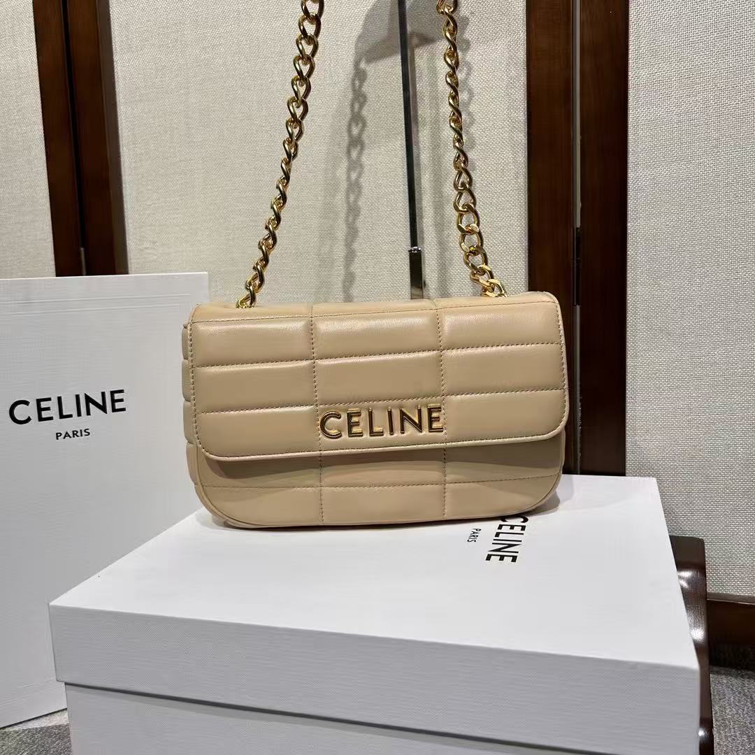 Celine MATELASSE MONOCHOME Chain Bag