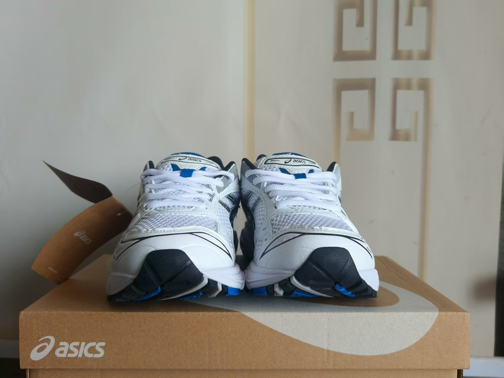 ASICS 1201A019-101 US Men's Sizes6 to 11 in half sizes White Blue Shoes tianlong