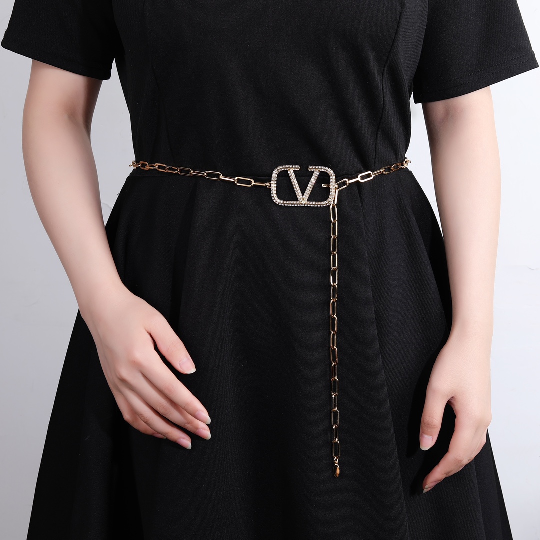 Valentino Chain Waist Belt