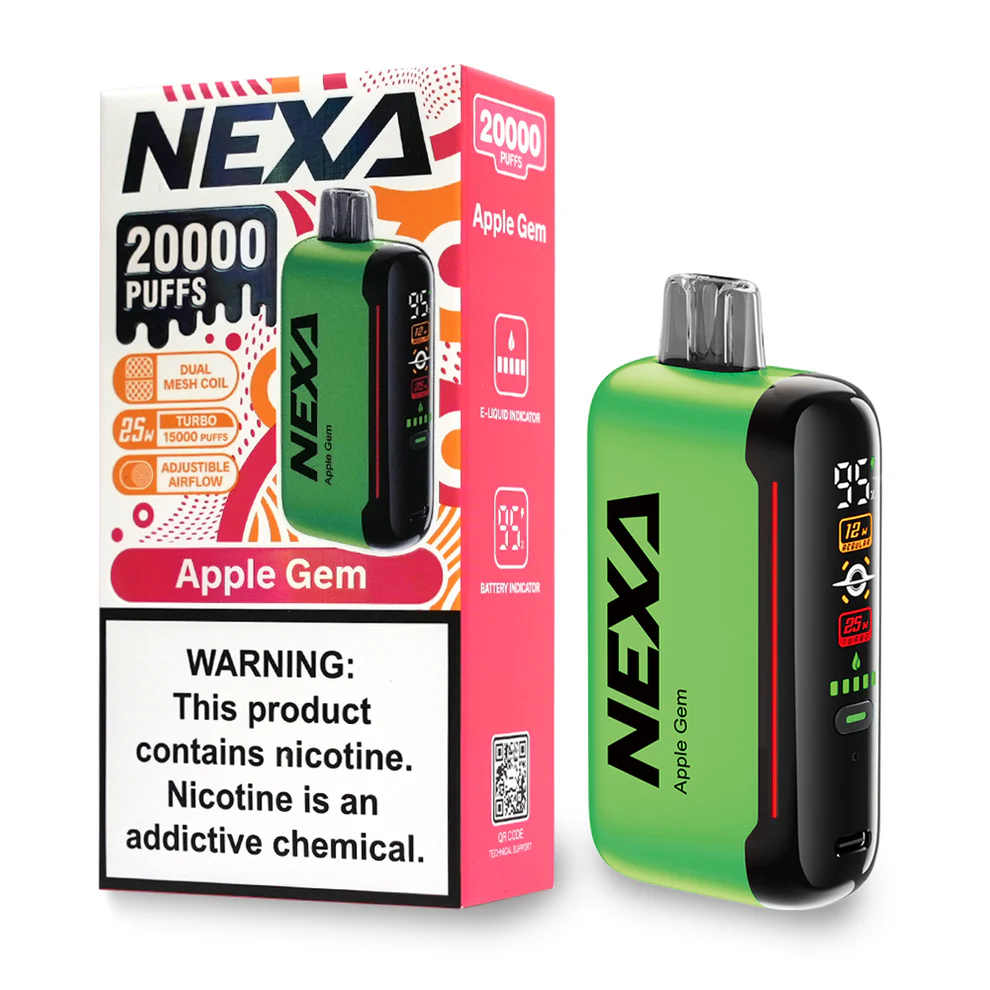 [5-Pack Bundle] Nexa N20000 20K Disposable Vape (5%, 20000 Puffs)