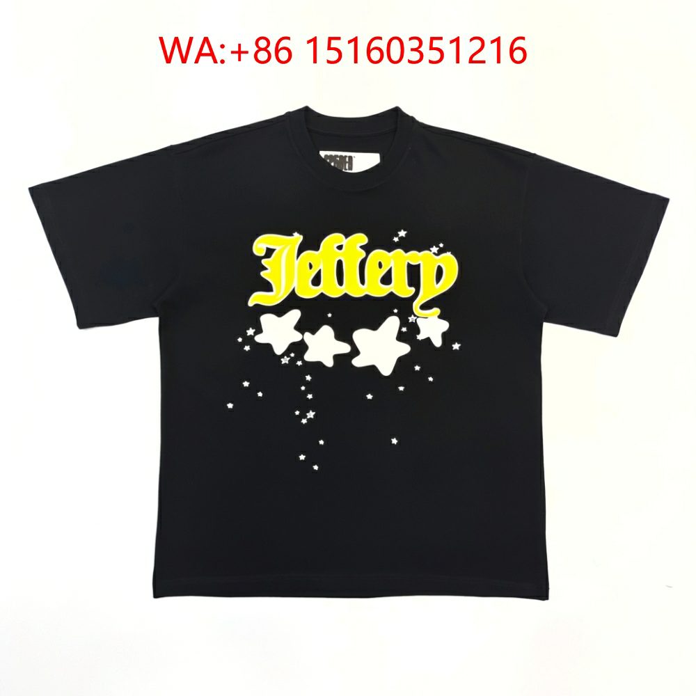 1:1 SP5DER WORLDWIDE T-shirt 01 Collection for men, Streetwear tee
