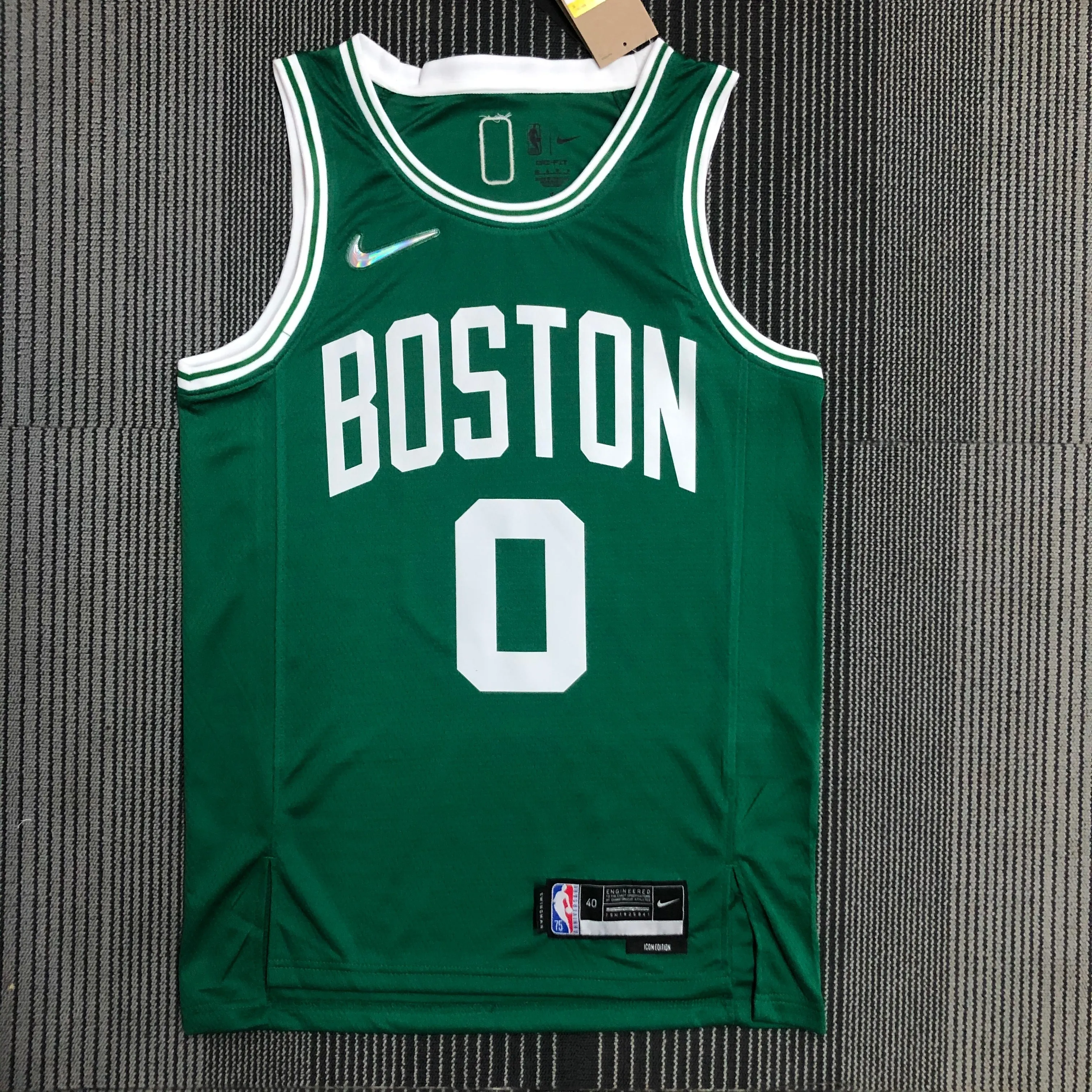 75th Anniversary Boston Celtic Green No.0 TATUM