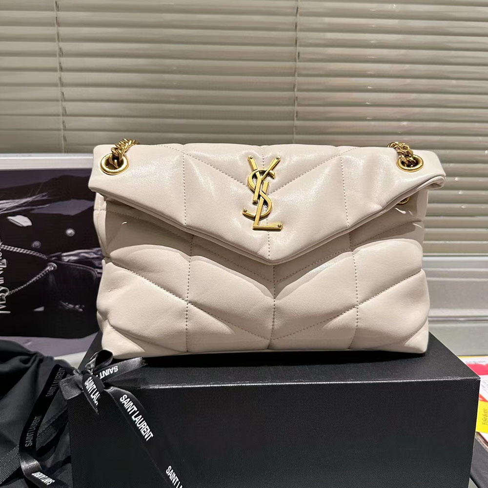 SAINT LAURENT Loulou Puffer Shoulder Bag
