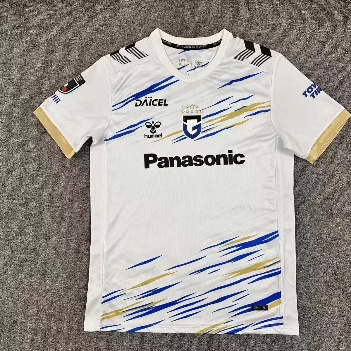 26-27 Away  White Gamba Osaka Jersey S~4XL - musan