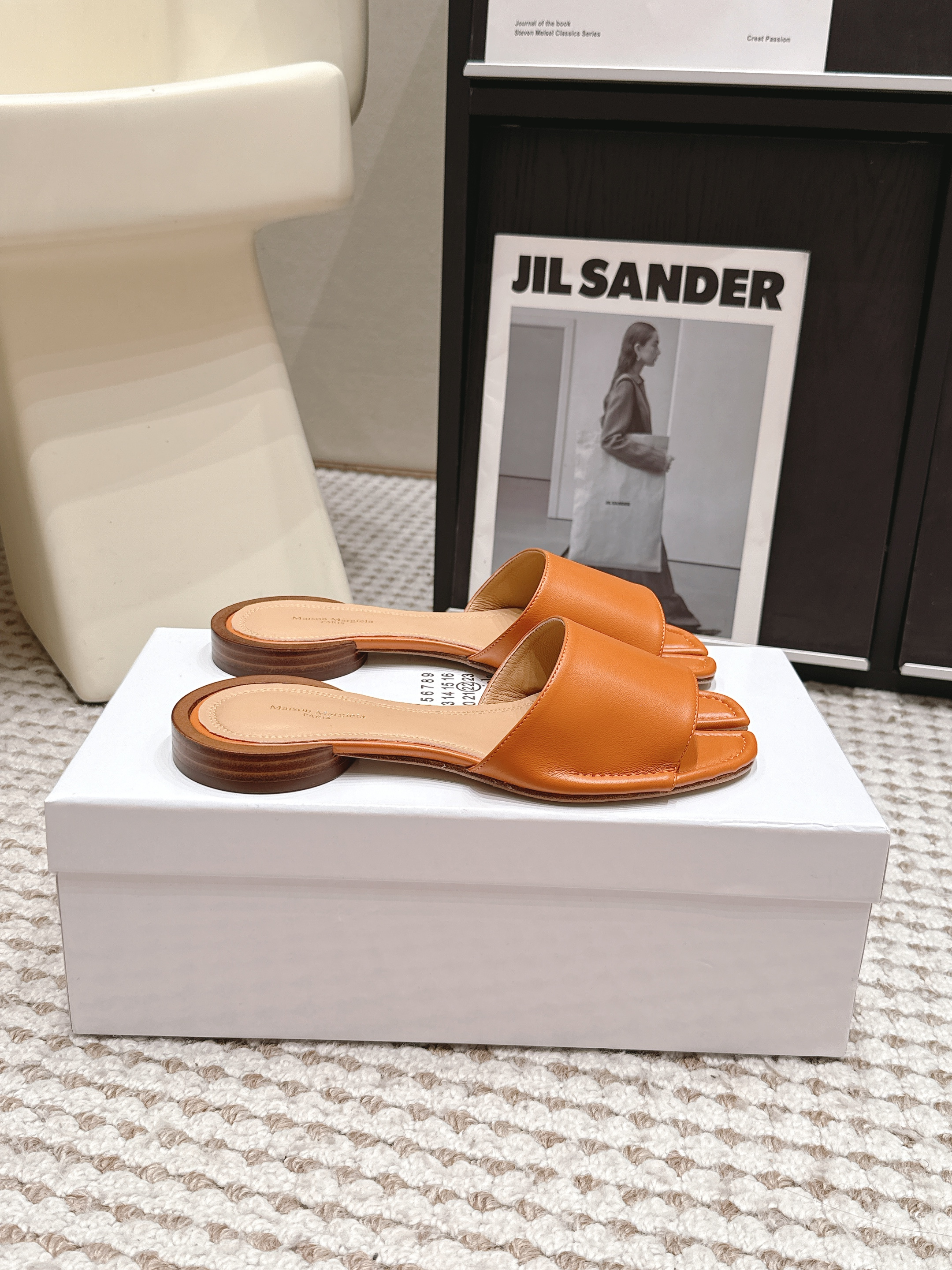 Maison Margiela Tabi Mule in Nappa leather