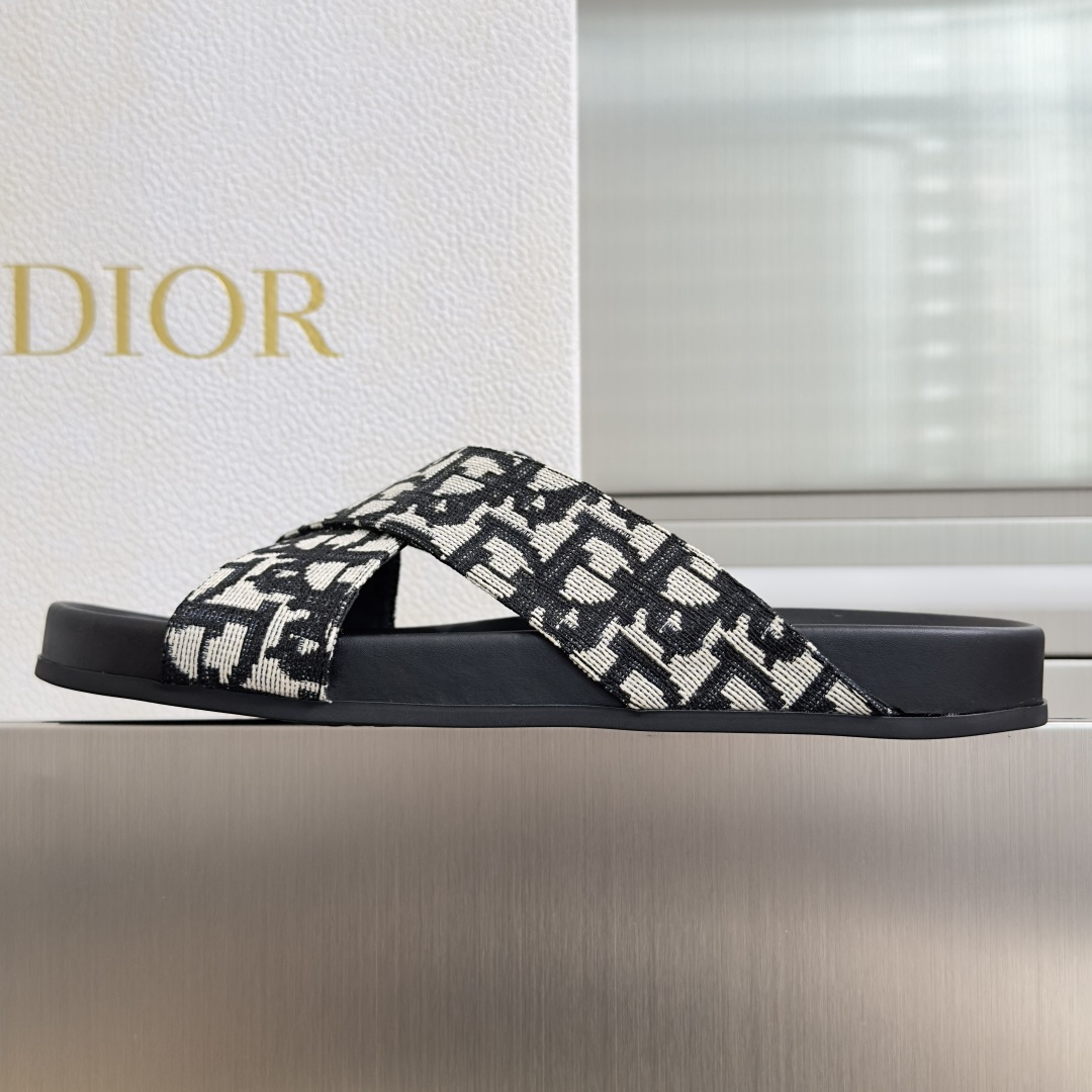 Men's Dior Aqua Classic Slide