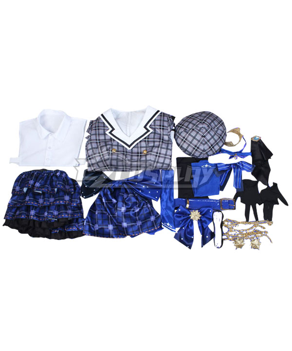 Hololive Vtuber Hoshimachi Suisei Cosplay Costume