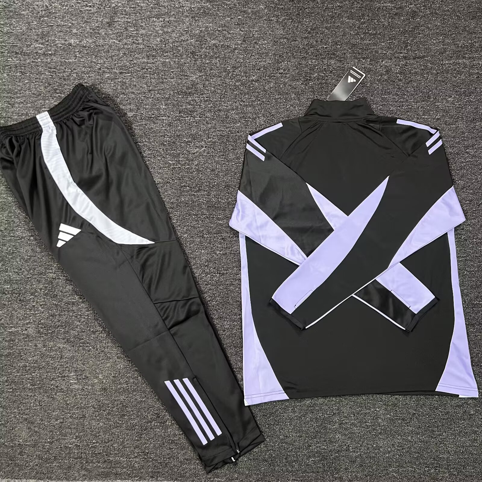 Colo Colo 2425 half zipper Training Suit Black