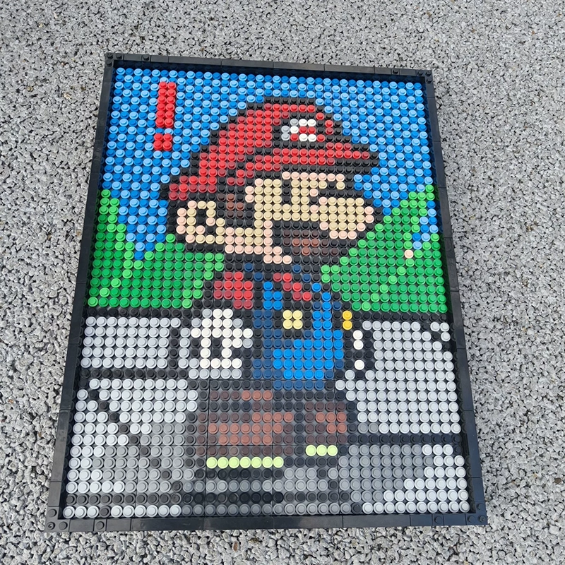 MOC 126162 - Paper Mario Frame 36x48