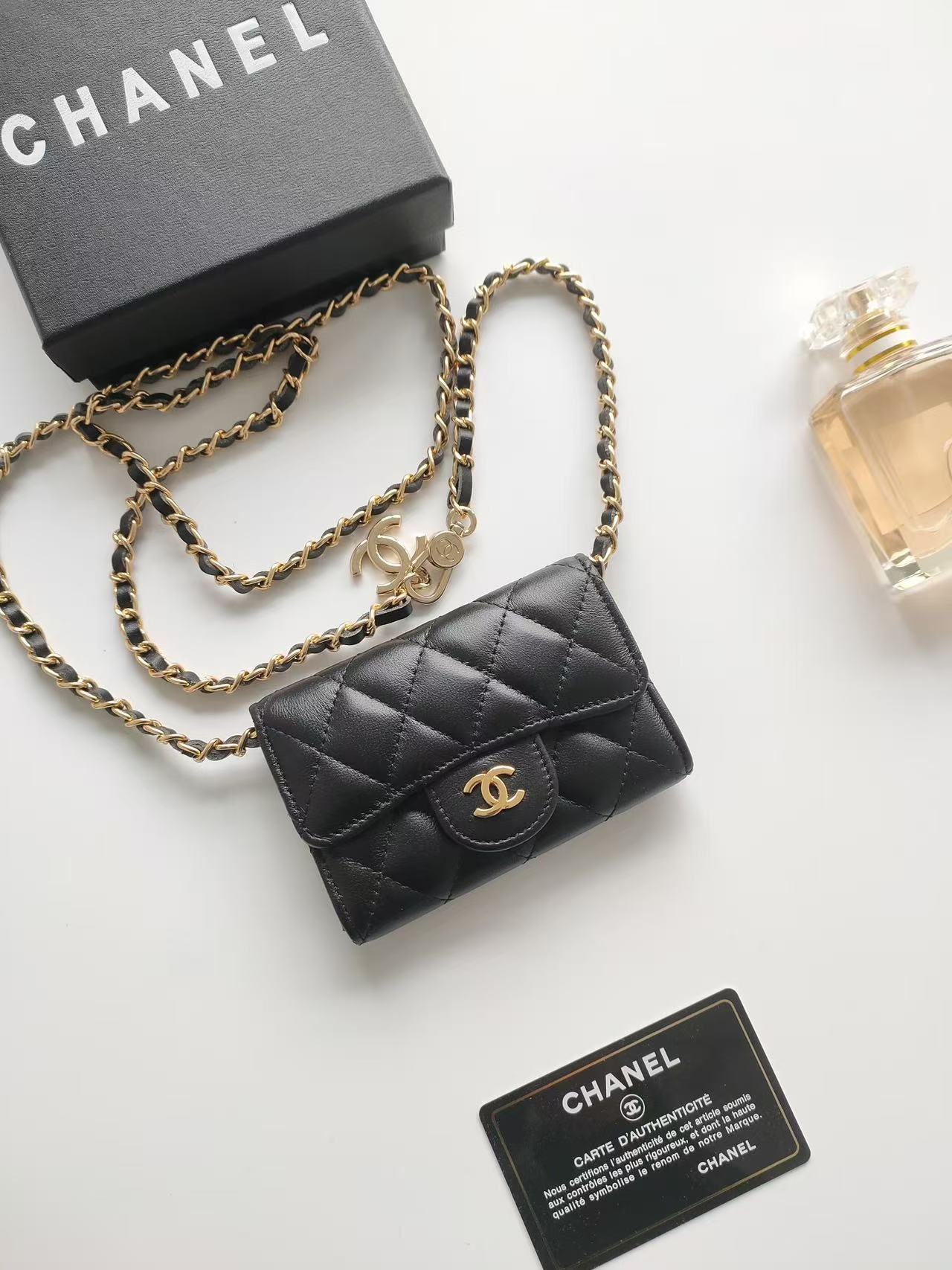 Chanel Ball Caviar Leather Coin Purse
