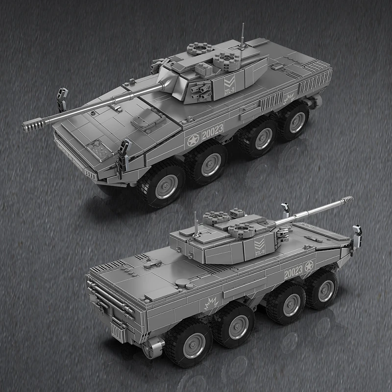 MOULD KING 20023 - ZTL-11 Wheeled Assault Vehicle(Dynamic Version)
