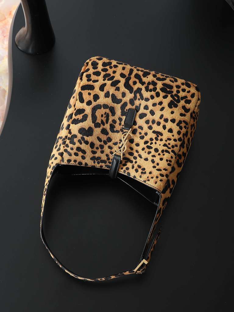 YSL Saint Laurent leopard crossbody bag