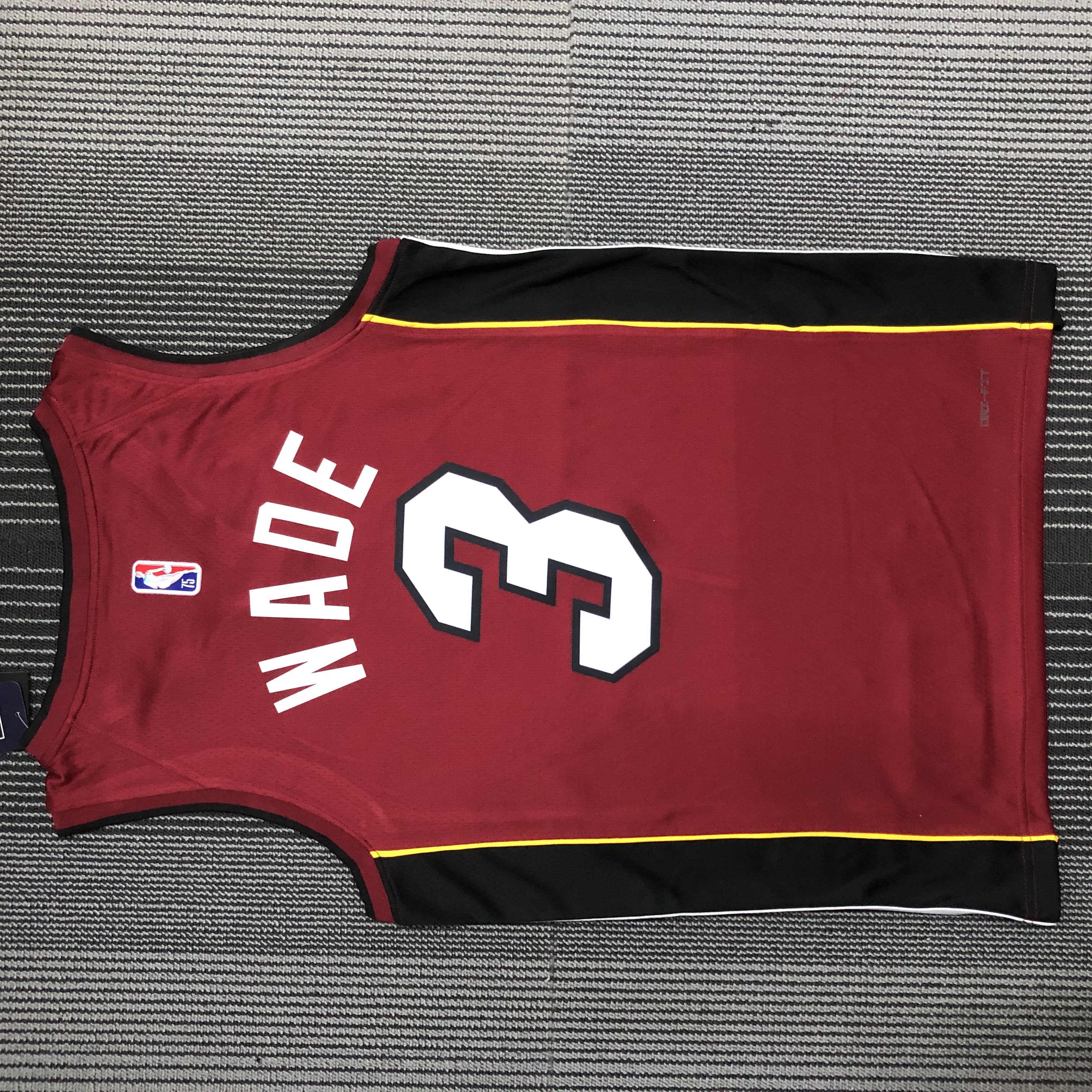 75TH anniversary  Miami Heat Flyer Red  No.3 Wade