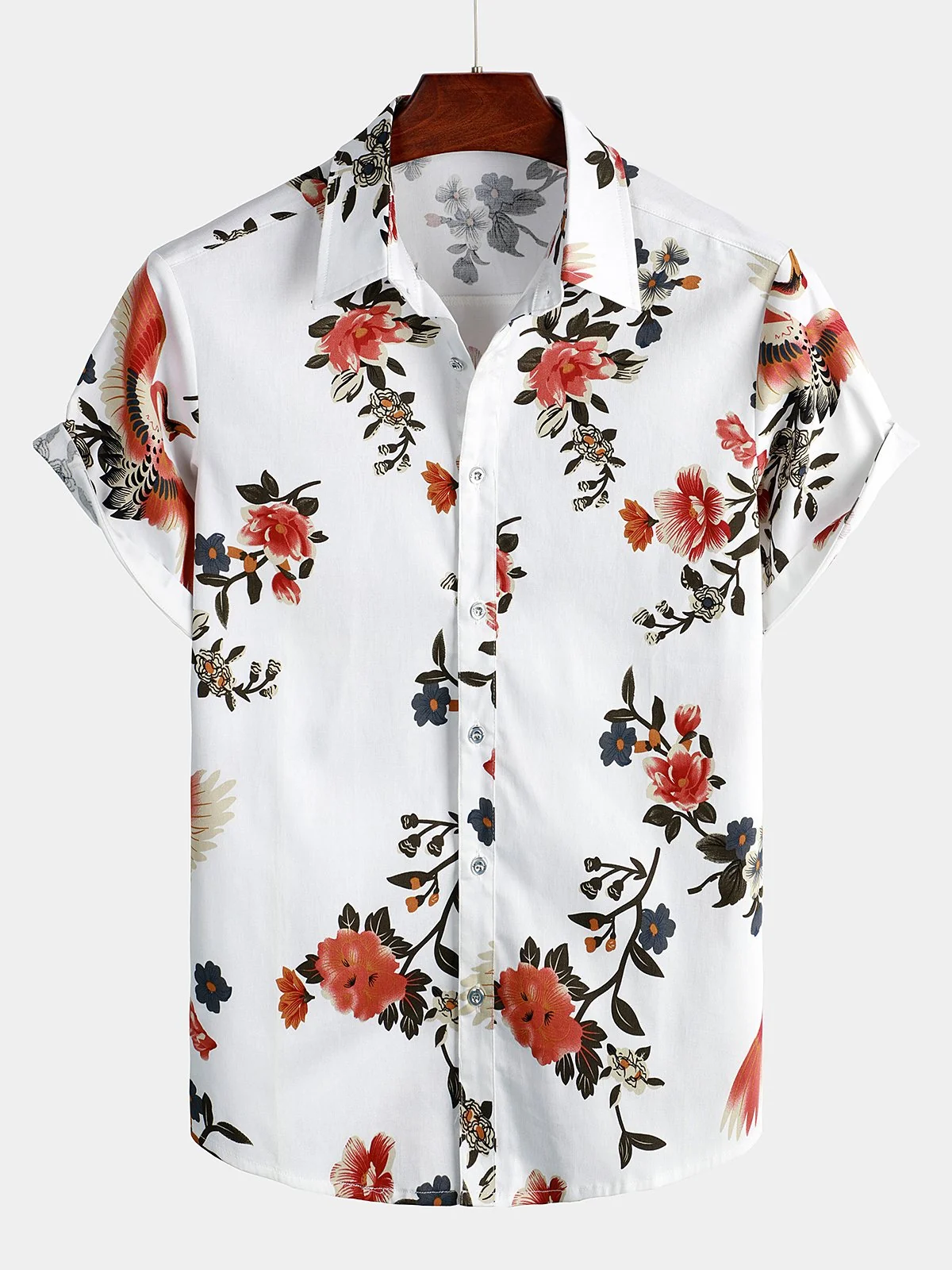 Men's Tropical Hawaiian Casual Shirt