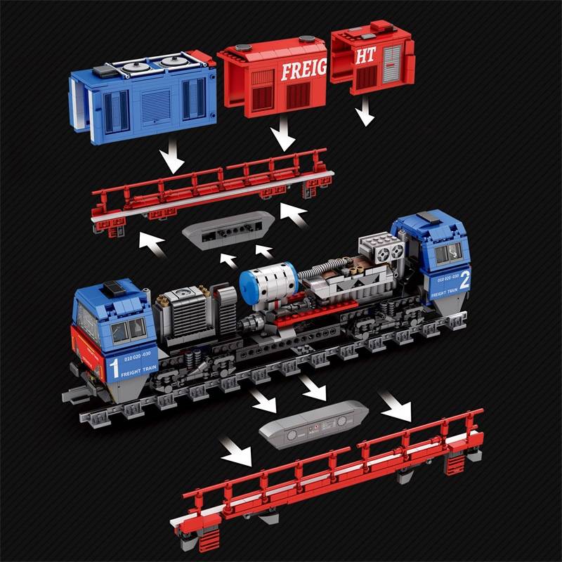 Reobrix 66021 - G2000 European Freight Train
