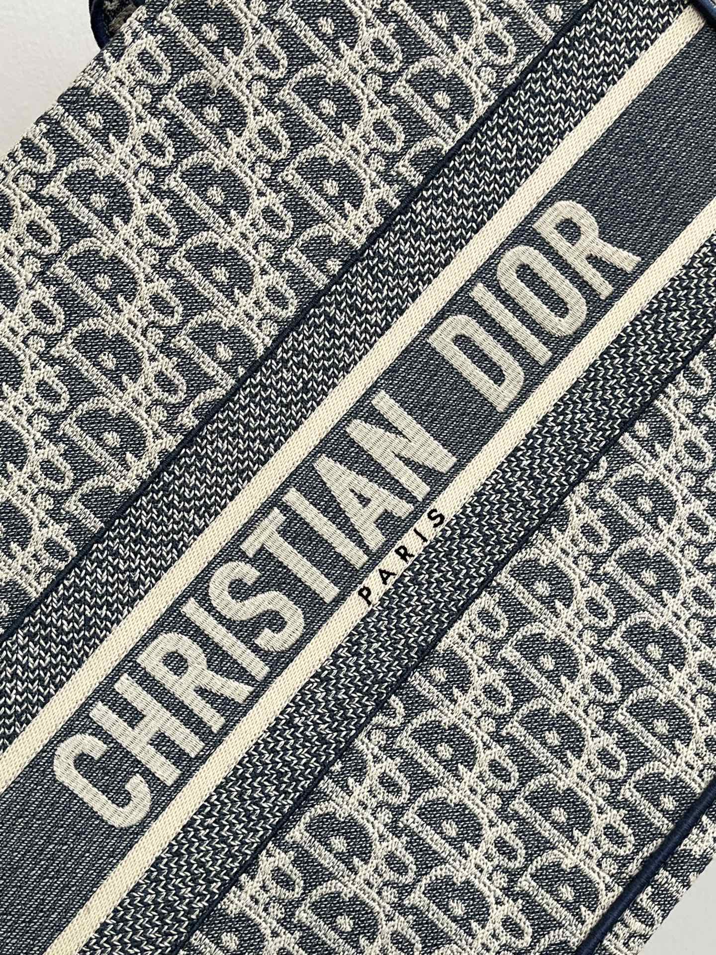 Dior Medium Embroidered Book Tote