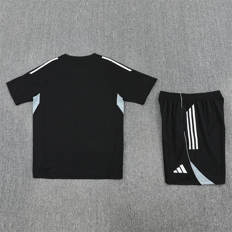 Adult/ Kids Germany Short Sleeves Training suit Black