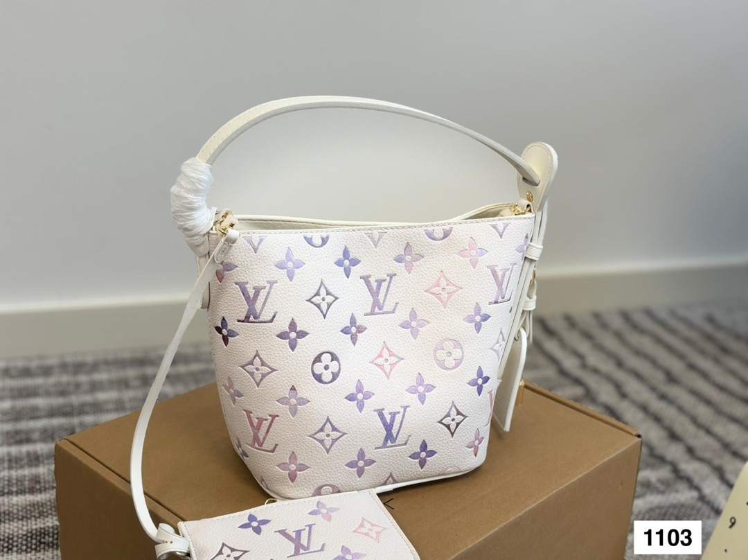 Louis Vuitton LV All In BB Empreinte Bucket Bag