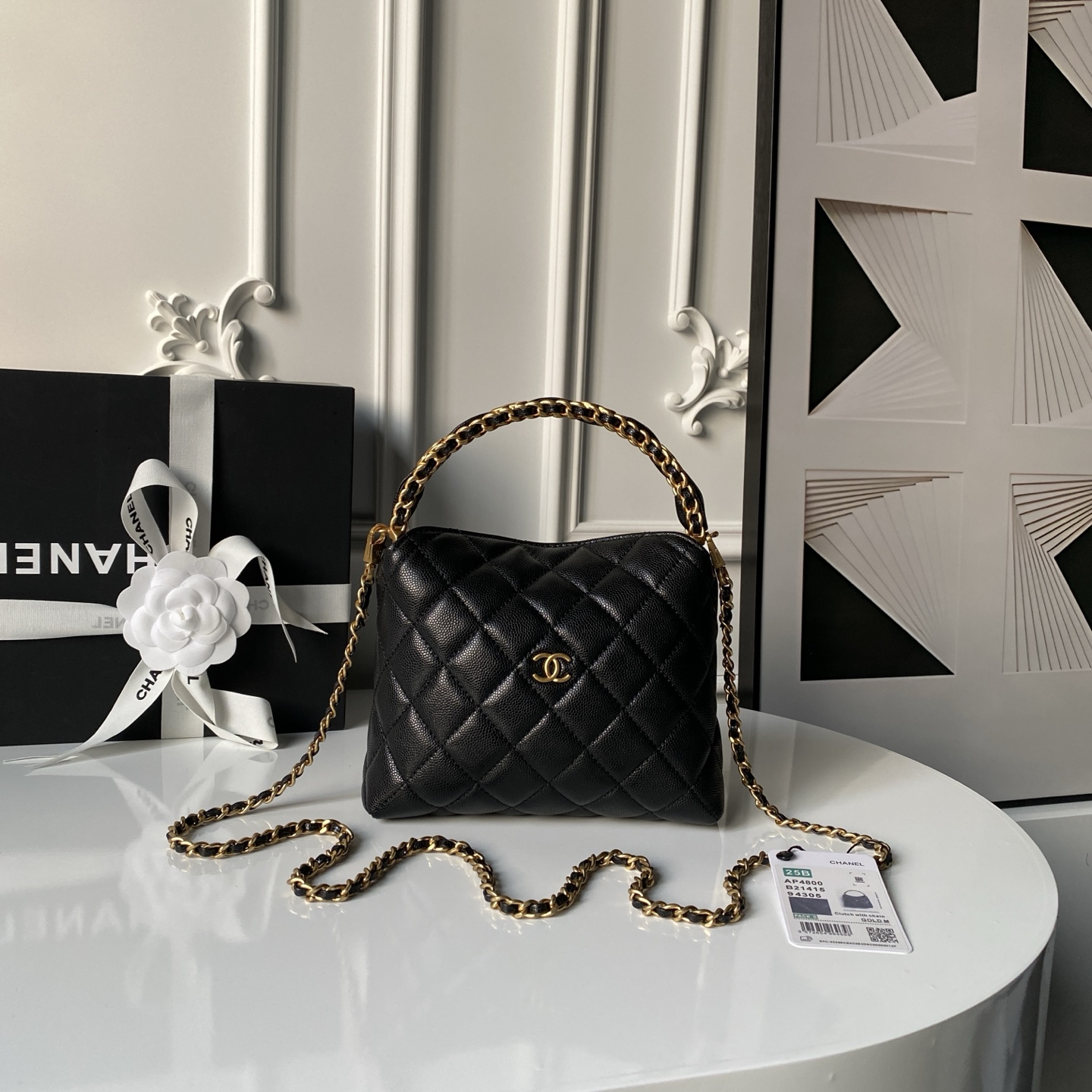 Chanel Bags Coco Crush Handle Cowhide AP680 (10A Mirror Version)