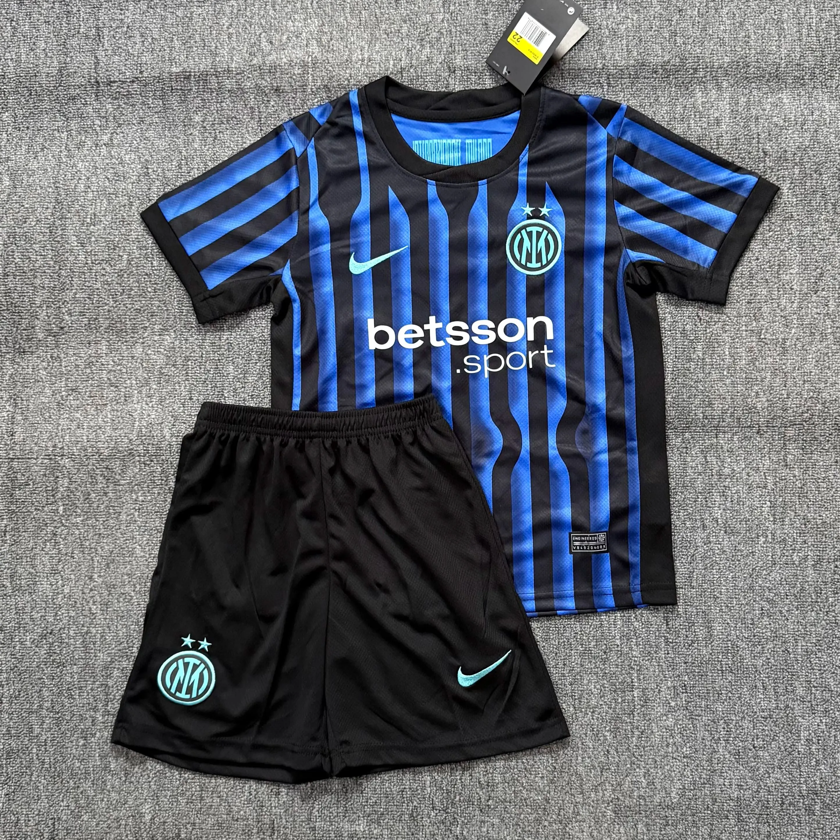 Kids 25/26 Inter Milan Home Kit Sizes 16-28