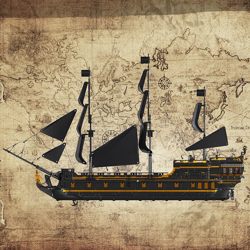 MOULD KING 13186 - Black Pearl