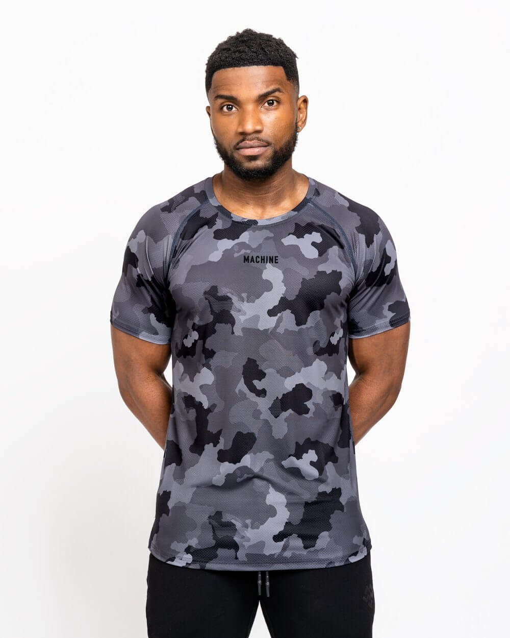 Activ-Mesh Agile T-Shirt (Black Camo)