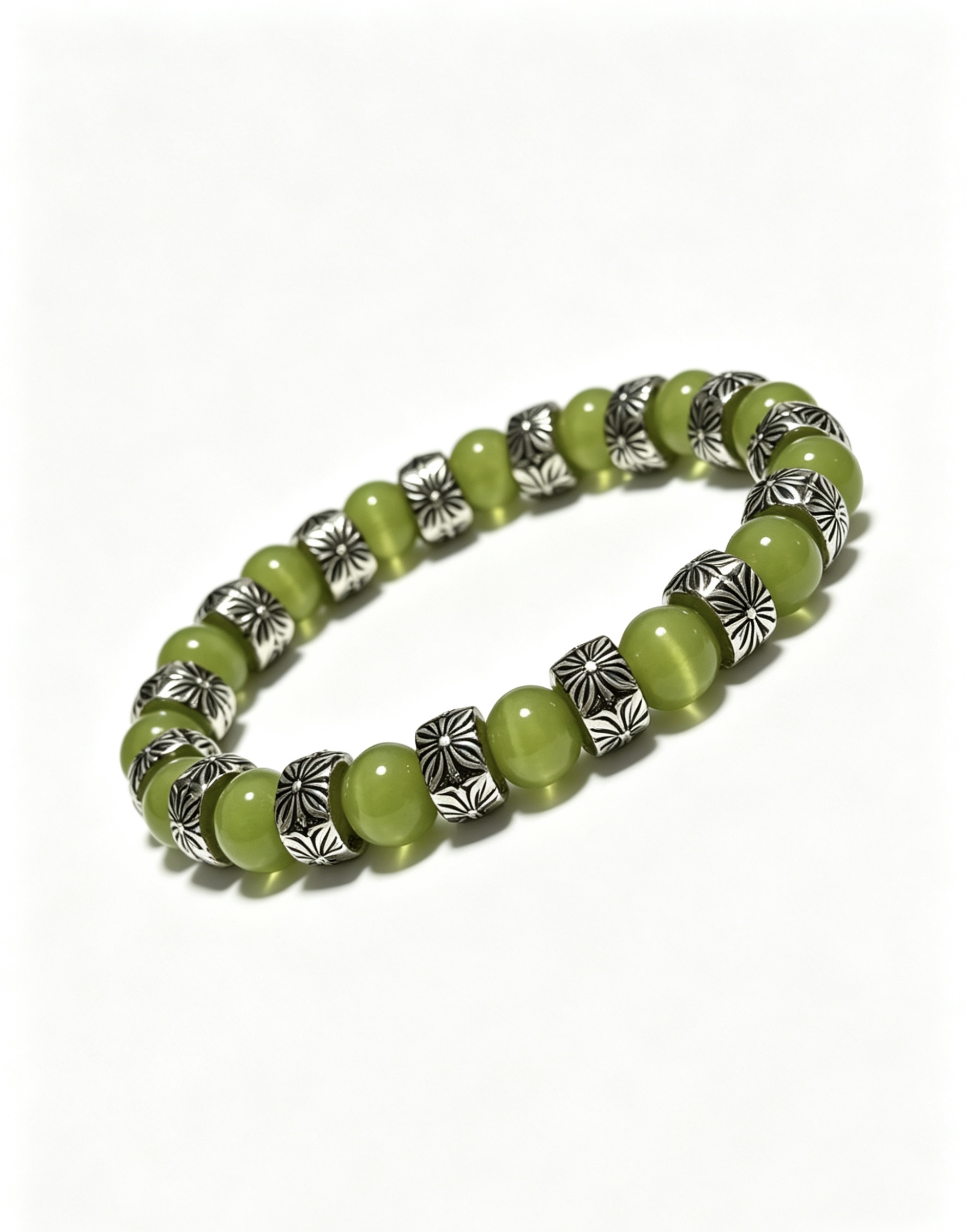 Chrome Hearts Vintage Multi-Element Agate Bracelet