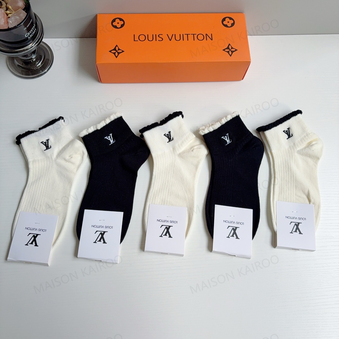 Louis Vuitton LV Socks 5-Pack - KAIROO