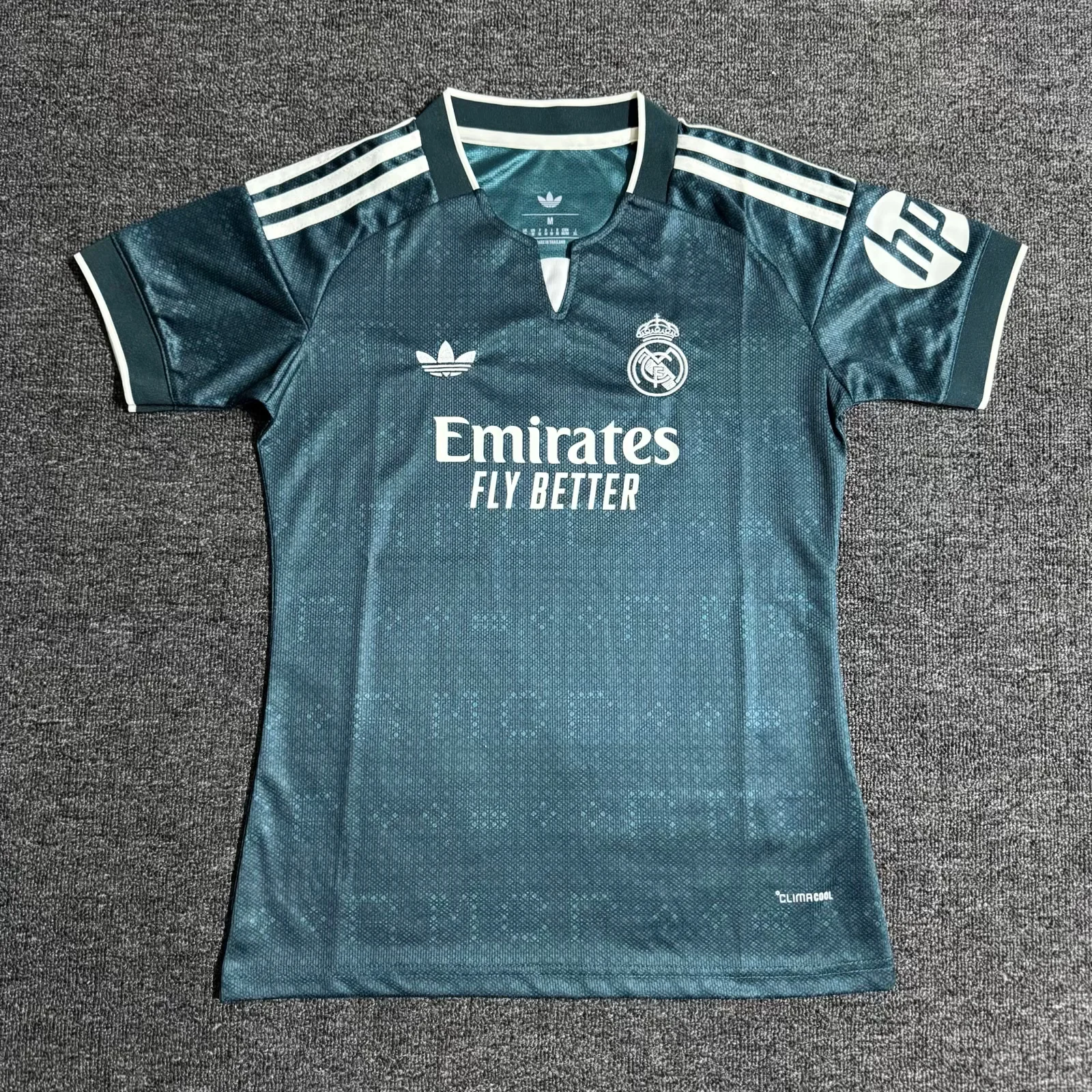 Female 26/27 Real Madrid Teal Away Jersey S-2XL - musan