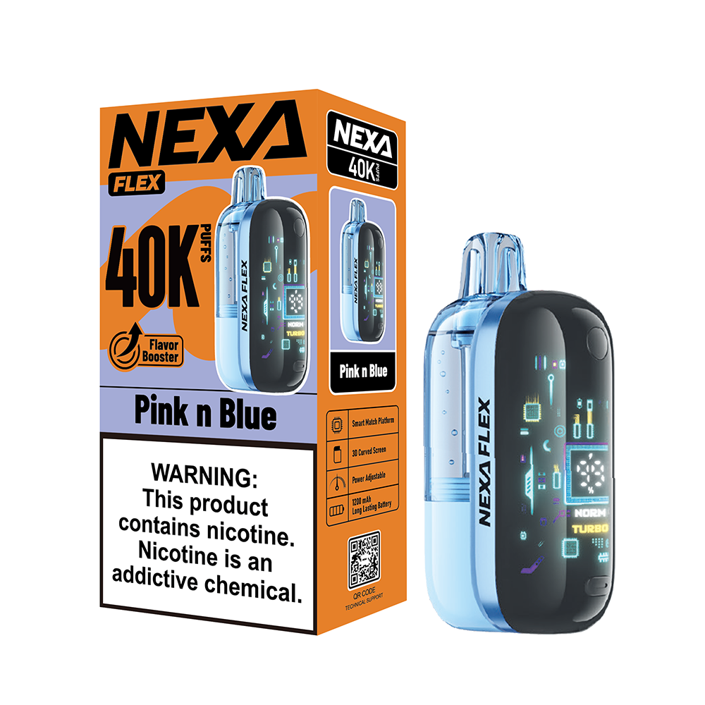 5Pcs Nexa Flex 40K 5% 18mL