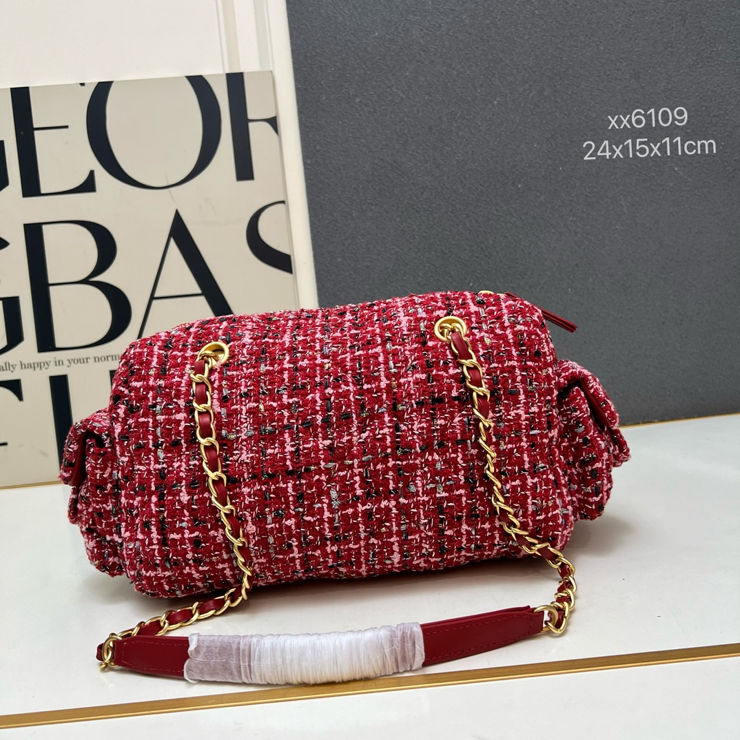 CHANEL bowling bag